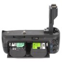 ayex Batteriegriff Set für Canon EOS 7D wie BG-E7 + 2x LP-E6N Akku Hochformatgriff Akkugriff