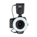 Makro Ringblitz, Ringleuchte für Nikon DSLR SLR Kameras, Meike FC-110 - Blitz & Dauerlicht, auch für Videoaufnahmen