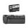 ayex Batteriegriff D-BG4 f&uuml;r Pentax DSLR Kameras K-7, K-5, K-5 II, K-5 IIs inkl. 1x ayex D-Li90 Akku