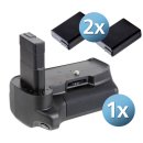 Batteriegriff Set für Nikon D5300 D3300 D3200 D3100...