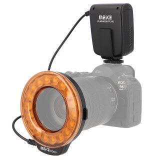 EJ.life Flash Ring pour appareil photo MEIKE FC-100 Portable universel LED anneau Flash caméra