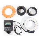 Makro Ringblitz, Ringleuchte für Pentax SLR Kameras, Meike FC-110 - Blitz & Dauerlicht, auch für Videoaufnahmen