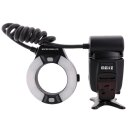 Meike MK-14EXT Makro TTL Ringblitz für Nikon mit LED Hilfslicht