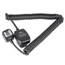 Meike TTL-Blitzkabel für Canon Speedlite MK-OCE3 OC-E3 Spiralkabel 3m