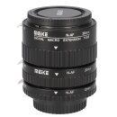 Meike AF Automatik Makro Zwischenringe für Nikon SLR Kameras z.B. D40/D60/D300/D3100/D7000 - Größen 12, 20 und 36 mm