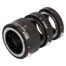 Meike AF Automatik Makro Zwischenringe für Nikon SLR Kameras z.B. D40/D60/D300/D3100/D7000 - Größen 12, 20 und 36 mm