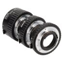 Meike AF Automatik Makro Zwischenringe für Nikon SLR Kameras z.B. D40/D60/D300/D3100/D7000 - Größen 12, 20 und 36 mm