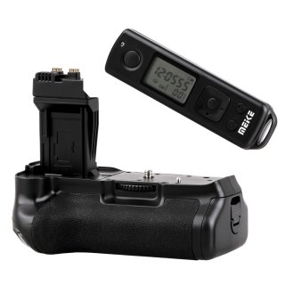 Meike Batteriegriff MK-550DR mit Funk-Timer-Fernauslöser für Canon EOS 550D 600D 650D 700D