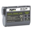 Meike Batteriegriff für Nikon D750 inkl. 1x ayex EN-EL15B Akku (wie MB-D16)