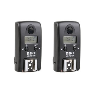 HSS i-TTL Blitz- und Kameraauslöser-Set MK-RC10N für Nikon, Speedlite und Studioblitze
