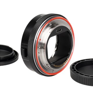 Meike MK-EFTR-B Adaptateur d'objectif pour Canon EF/EF-S vers Monture RF avec Bague de Commande pour objectifs Canon EF/EF-S vers Canon EOS R RP R5 R6 R7 R10 C70