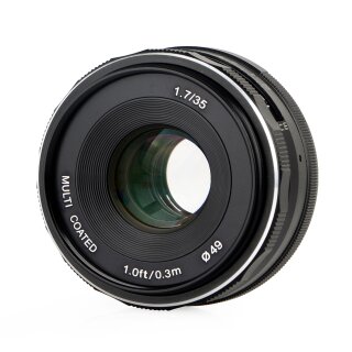 Meike 35mm F1.7 Objektiv multicoated für Micro 4/3