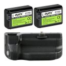 Meike Batteriegriff Set Sony Alpha A6300 + MK-A6300 Pro mit Timer-Fernbedienung + 2 x NP-FW50 Akku