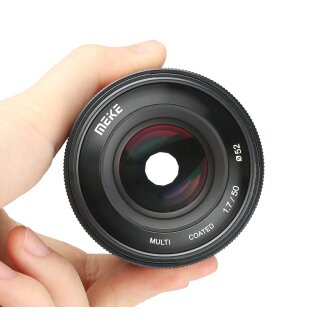 Meike 50mm Objektiv multicoated fur Sony E-Mount online Top Qu