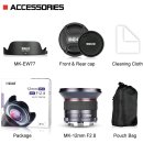Meike Optics MK 12mm f2.8 Ultra-Weitwinkel Objektiv für MFT