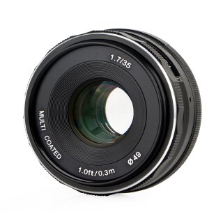 Meike 35mm F1.7 Objektiv multicoated für Canon EOS M - B-Ware