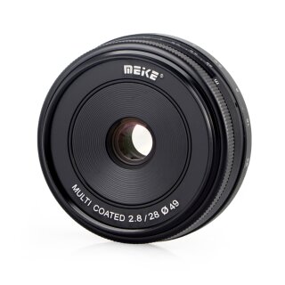 Meike 28mm F2.8 Objektiv multicoated für Sony E-Mount - B-Ware
