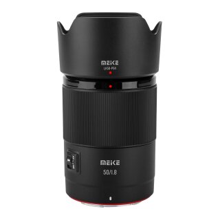 Meike 50mm F1.8 AF STM Vollformat Objektiv AF Festbrennweite Portrait für Sony E-Mount Kameras