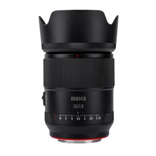 Meike 55mm F1.8 AF Pro STM Autofokus Vollformat Ojektiv Portrait kompatibel mit Panasonic L Mount