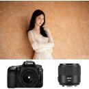 Meike 85mm F1.8 SE Mark II AF STM Objektiv kompatibel mit Canon EF