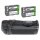 Meike Batteriegriff Set für Nikon D700 wie MB-D10 + 2x EN-EL3e Akku